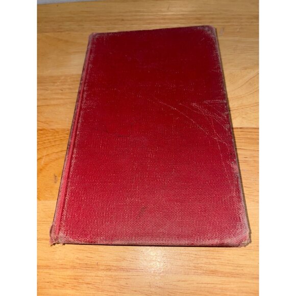 The American Riddle Book Hardcover Book 1927 By Withers Red Cloth Cover Vintage - Picture 1 of 13